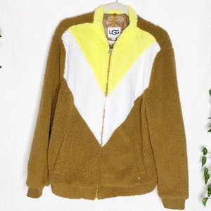 {UGG} Annalise teddy chevron jacket